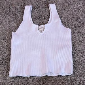 NWOT White tank top